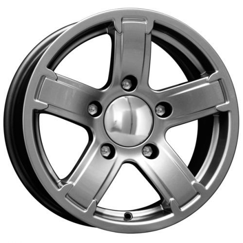 Диски K&K Ангара 6,5x15 5x139,7 ET15 dia 108,1 дарк платинум - 1