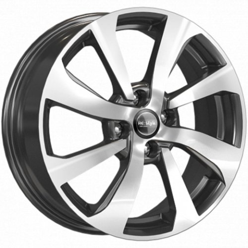 Диски K&K КС893 6x16 4x100 ET49 dia 54,1 алмаз черный - 1
