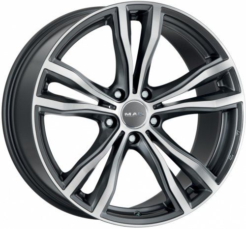 Диски MAK X-Mode 11x20 5x120 ET37 dia 74,1 gun metallic mirror - 1