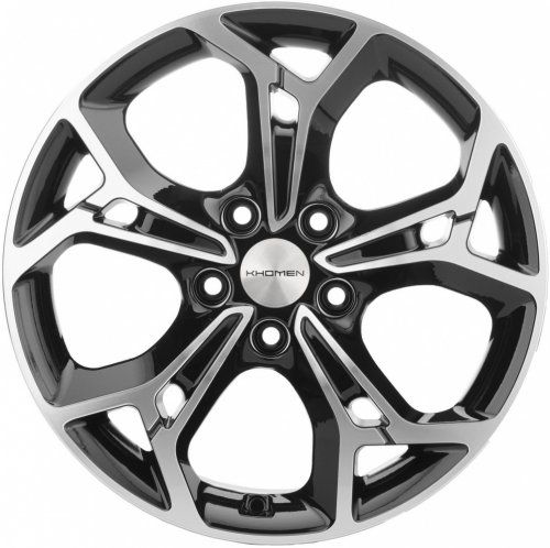 Диски Khomen Wheels KHW1702 (Sportage) 7x17 5x114,3 ET48,5 dia 67,1 black-FP - 1
