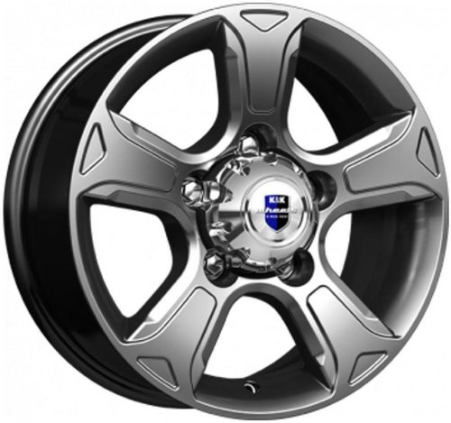 Диски K&K Атлант 7x16 5x139,7 ET35 dia 108,5 дарк платинум Россия - 1