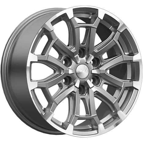 Диски Скад Авилис 8x18 6x139,7 ET25 dia 106,1 алмаз графит - 1