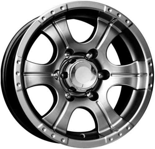 Диски K&K Байконур 8x16 6x139,7 ET0 dia 110,1 дарк платинум Россия - 1