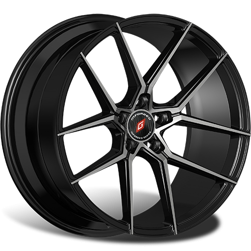 Диски Inforged IFG39 8x18 5x100 ET45 dia 56,1 black machined - 1