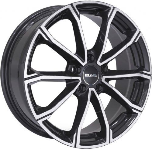 Диски MAK DaVinci 8x18 5x112 ET39 dia 66,45 black mirror - 1