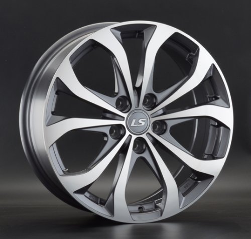 Диски LS wheels 843 7x17 5x114,3 ET45 dia 67,1 GMF - 1