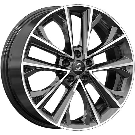 Диски Premium Replica Wheels КР012 7x18 5x114,3 ET40 dia 64,1 diamond quartz - 1
