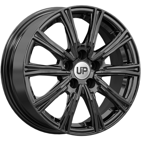 Диски Wheels UP Up123 6x15 5x100 ET38 dia 57,1 new black - 1