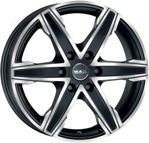 Диски MAK King 6 6,5x16 6x139,7 ET10 dia 112 ice black - 1