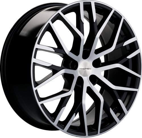 Диски Khomen Wheels KHW2005 (RX) 8,5x20 5x114,3 ET35 dia 60,1 black-FP - 1