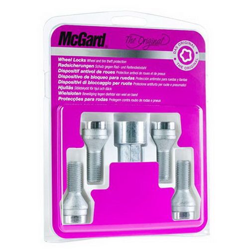 Комплект секреток McGard 27230 SU болт M14x1,25 конус 60° хром (без защитного кольца) - 1