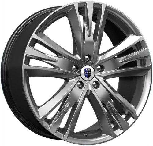 Диски K&K Атлас 8,5x20 5x114,3 ET40 dia 66,1 дарк платинум Россия - 1