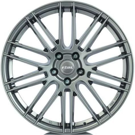 Диски Rial Kibo 8x19 5x108 ET45 dia 63,3 metal grey - 1