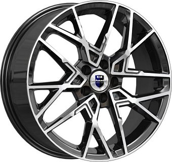 K&K Вудроф 7x18 5x112 ET43 dia 57,1 алмаз черный