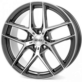 Dotz LagunaSeca dark 8x19 5x112 ET40 dia 70,1 anthracite polished
