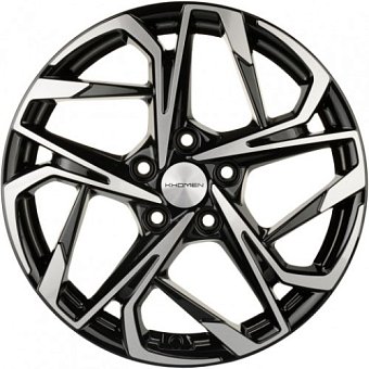 Khomen Wheels KHW1716 (Chery Tiggo 3/Tiggo 3 Pro) 7x17 5x108 ET45 dia 60,1 black-FP