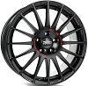 matt black + red lettering