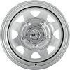 DOTZ 4X4 STAHLRADER Dakar 7x16 6x139.7 ET33 dia 100.1 silver