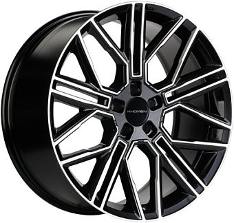 Khomen Wheels KHW2101 (Li 6/7/8/9) 9,5x21 5x120 ET45,5 dia 62,5 black-FP
