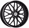 AEZ Crest dark 9x19 5x108 ET35 dia 70,1 anthracite matt polished lip