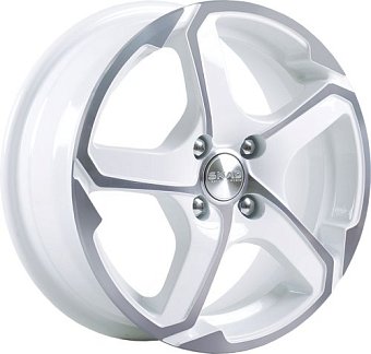 Скад Аллигатор 6x15 5x100 ET38 dia 57,1 алмаз-белый