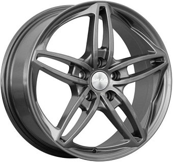 Скад Турин 7x17 5x108 ET50 dia 63,35 графит Россия