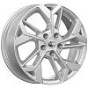 Replica K&K Chery (Tiggo 4 Pro КС1062) 6,5x17 5x108 ET33 dia 60,1 серебристый