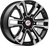 X trike RST R107 7,5x17 6x139,7 ET25 dia 106,1 BK/FP