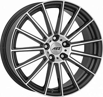 AEZ Steam 8x19 5x112 ET30 dia 66,6 anthracite polished