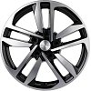 Khomen Wheels KHW1612 (Elantra/Ceed/Cerato/i30) 6,5x16 5x114,3 ET50 dia 67,1 black-FP