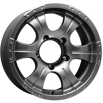 K&K Байконур Джип-рейд 8x16 5x139,7 ET-15 dia 110,1 дарк платинум Россия