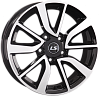 LS wheels 1317 6,5x16 5x114,3 ET40 dia 67,1 BKF LS wheels 1317 6,5x16 5x114,3 ET40 dia 67,1 BKF