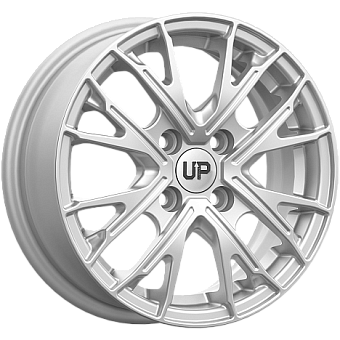 Wheels UP Up127 5,5x14 4x98 ET35 dia 58,5 silver classic