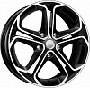 Replica K&K Opel (КС674) 6,5x16 5x115 ET41 dia 70,1 алмаз черный