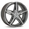 OZ Racing David 7,5x17 5x114,3 ET45 dia 75 matt graphite diamond cut