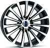 Borbet BLX 8,5x18 5x108 ET45 dia 72,6 black polished matt