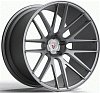Vissol F-308 9x20 5x112 ET25 dia 66,6 gloss graphite кованный