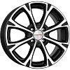 K&K Блюз 6x15 4x108 ET45 dia 67,1 алмаз черный