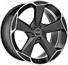 OZ Racing Aspen 9.5x20 5x112 ET52 dia 79 matt black diamond cut