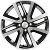 Khomen Wheels KHW1609 (Nexia) 6x16 4x100 ET47 dia 56,6 black-FP