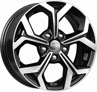 K&K КС878 6,5x16 5x108 ET50 dia 63,35 алмаз черный