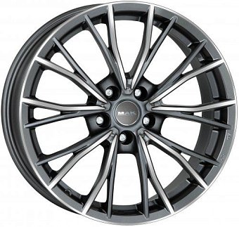MAK Mark 8x18 5x112 ET30 dia 66,6 gunmetal mirror face