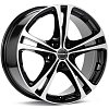 Borbet XL 7,5x17 5x114,3 ET40 dia 72,6 black polished Германия