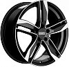 Fondmetal Hexis 8x18 5x112 ET40 dia 66,6 black glossy machined
