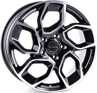 MAK Express 6,5x16 5x120 ET50 dia 65,1 black mirror