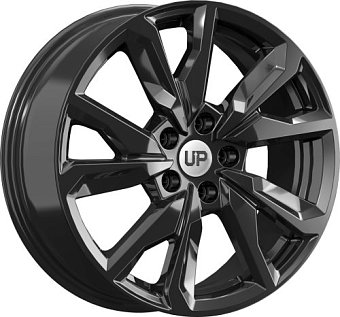 Wheels UP Up114 7x17 5x105 ET38 dia 56,6 new black