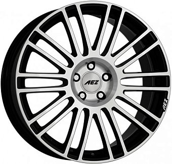 AEZ Strike 9x20 5x112 ET40 dia 70,1 black polished AEZ Strike 9x20 5x112 ET40 dia 70,1 black polished