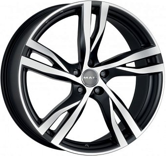 MAK Stockholm 8x18 5x112 ET39 dia 66,6 ice black