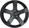 Dezent TD dark 7,5x17 5x108 ET48 dia 70,1 matt black