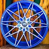 KoKo Kuture SL021 8,5x19 5x114,3 ET35 dia 73,1 gloss blue face